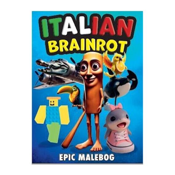 Italian Brainrot - Epic Colouring Book / Toys