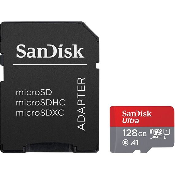 SANDISK - MicroSDXC Mobil Ultra 128GB 140MB/s UHS-I Adap / Electronics