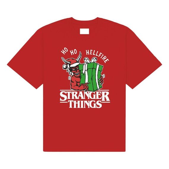 Stranger Things T-Shirt Ho Ho Hellfire |  Techbox