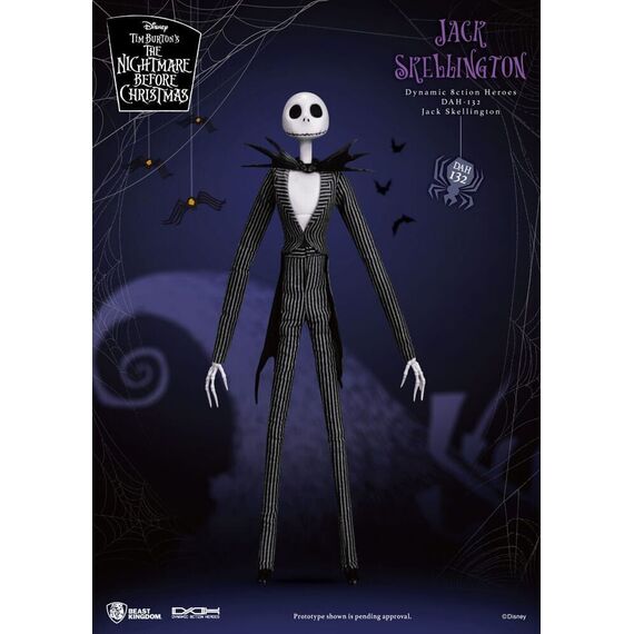 Nightmare before Christmas Dynamic 8ction Heroes Action Figure 1/9 Jack 21 cm |  Techbox