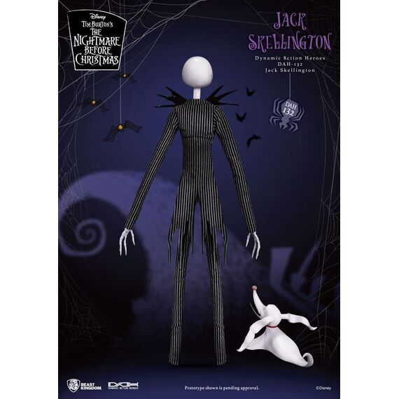 Nightmare before Christmas Dynamic 8ction Heroes Action Figure 1/9 Jack 21 cm |  Techbox