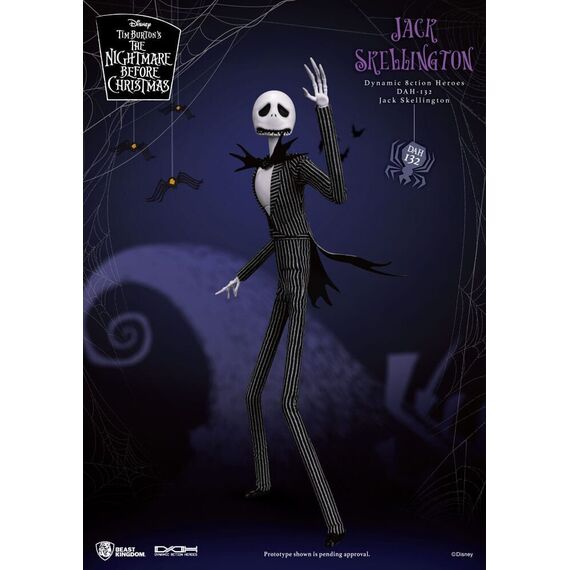 Nightmare before Christmas Dynamic 8ction Heroes Action Figure 1/9 Jack 21 cm |  Techbox