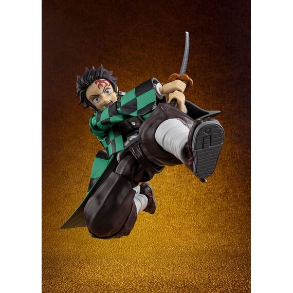 Demon Slayer: Kimetsu no Yaiba S.H.Figuarts Action Figure Tanjiro Kamado The Final Battle in the Infinity Castle 14 cm - Figurines - Collectibles - Techbox