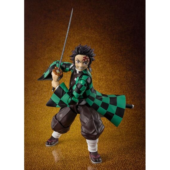 Demon Slayer: Kimetsu no Yaiba S.H.Figuarts Action Figure Tanjiro Kamado The Final Battle in the Infinity Castle 14 cm - Figurines - Collectibles - Techbox