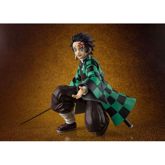 Demon Slayer: Kimetsu no Yaiba S.H.Figuarts Action Figure Tanjiro Kamado The Final Battle in the Infinity Castle 14 cm - Figurines - Collectibles - Techbox