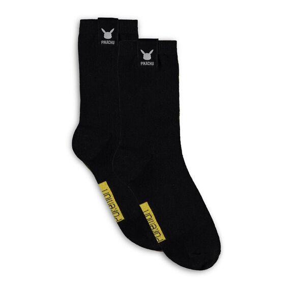 Pokemon Socks 2-Pack Pikachu 39-42 |  Techbox