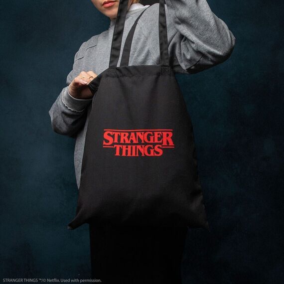 Stranger Things Tote Bag Logo - Bags, Backpacks & Luggages - Fashion - Techbox