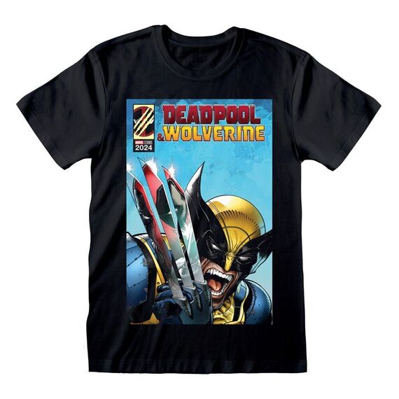 Deadpool T-Shirt Wolverine Reflection Size M - Hoodies & Tshirts - Fashion - Techbox
