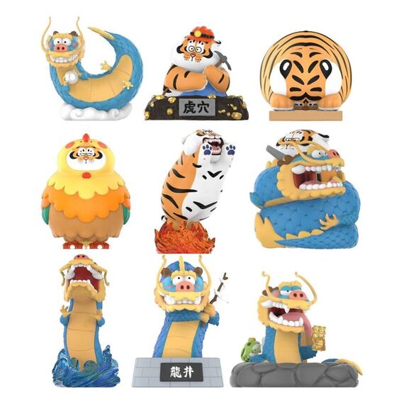 I Am Not Fat Tiger Long Teng Hu Yue Series Mini Figures 9 cm Display (8) - Figurines - Collectibles - Techbox