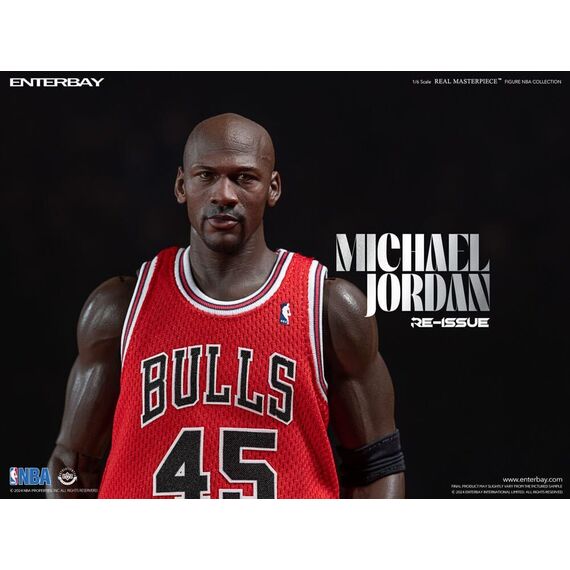 NBA Collection Real Masterpiece Actionfigur 1/6 Michael Jordan I'm Back Edition Limited 30 cm - Figurines - Collectibles - Techbox