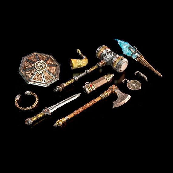 Mythic Legions: Rising Sons Action Figure Accessorys Dwarf Weapons |  Techbox