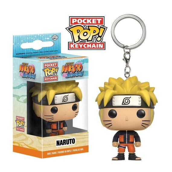Naruto Shippuden Pocket POP! Vinyl Keychain Naruto 4 cm - Keychains - Gifts - Techbox