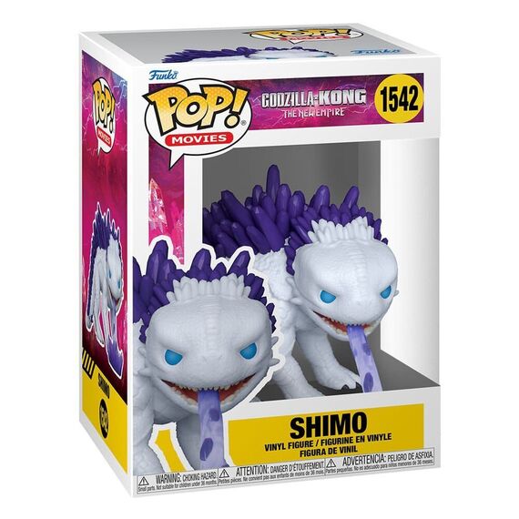 Godzilla vs. Kong 2 POP! Movies Vinyl Figure Shimo w/Ice-Ray 9 cm - Funko POP - Collectibles - Techbox
