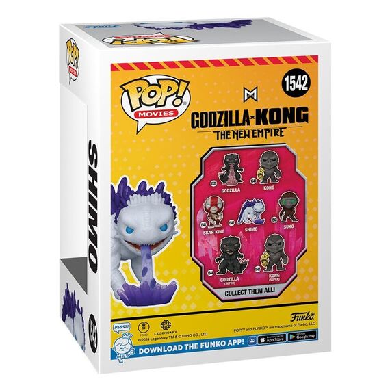 Godzilla vs. Kong 2 POP! Movies Vinyl Figure Shimo w/Ice-Ray 9 cm - Funko POP - Collectibles - Techbox
