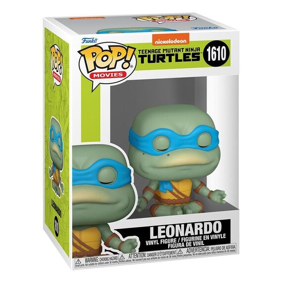 Teenage Mutant Ninja Turtles POP! Movies Vinyl Figure Leonardo(Meditating) 9 cm |  Techbox