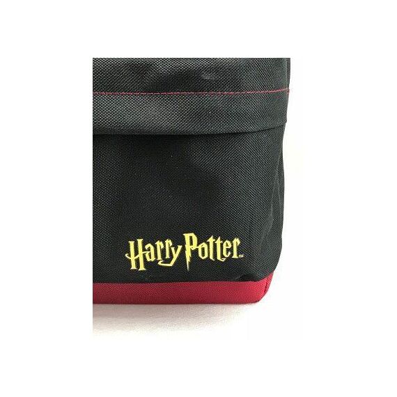Harry Potter Backpack Gryffindor Black Burgundy |  Techbox