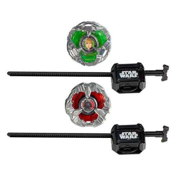 Beyblade X and Star Wars Collab Luke Skywalker 4-80B vs. Darth Vader 4-60B - Figurines - Collectibles - Techbox