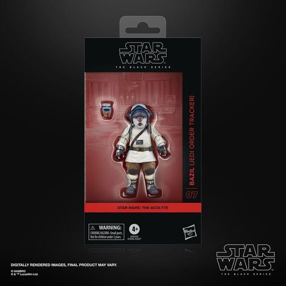 Star Wars: The Acolyte Black Series Action Figure Bazil (Jedi Order Tracker) 10 cm - Figurines - Collectibles - Techbox