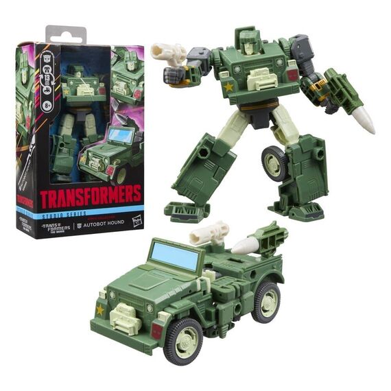 The Transformers: The Movie Studio Series Deluxe Class Action Figure MTMTE Collection: Autobot Hound 14 cm |  Techbox