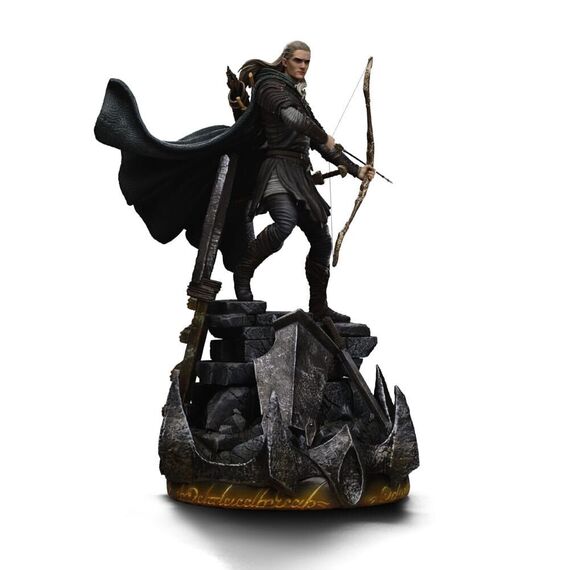 The Lord of the Rings Art Scale Statue 1/10 Legolas Unleashed 29 cm |  Techbox