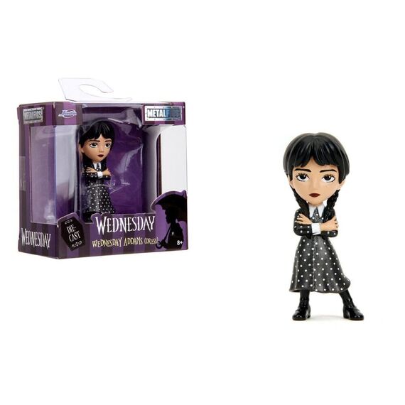 Wednesday Nano Metalfigs Diecast Mini Figures Wave 1 7 cm Assortment (12) - Figurines - Collectibles - Techbox