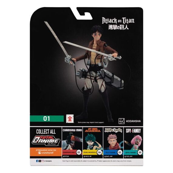 Attack on Titan PVC Statue Eren 17 cm |  Techbox