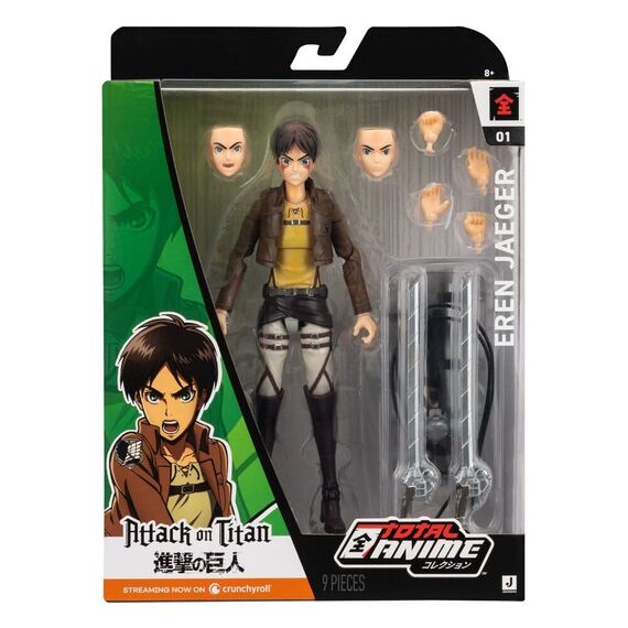 Attack on Titan PVC Statue Eren 17 cm |  Techbox