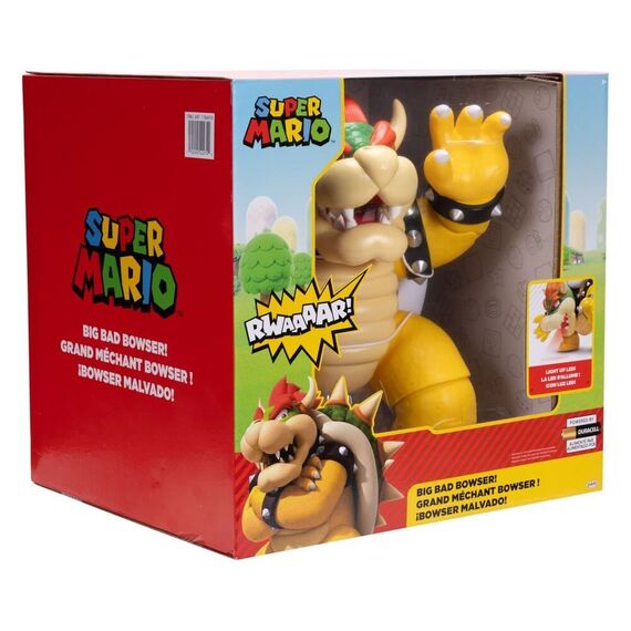 Super Mario Action Figure Big Bad Bowser 30 cm |  Techbox
