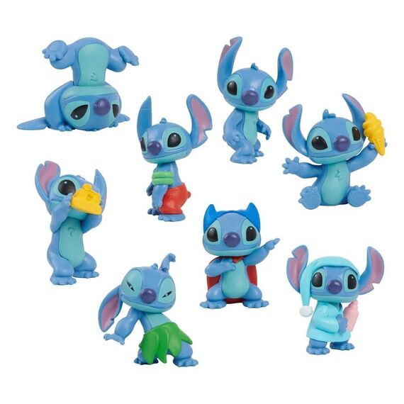 Lilo & Stitch Mini Figure 8-Pack Stitch Collectible Figure Set 7 cm |  Techbox