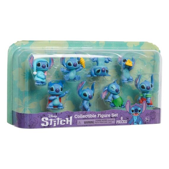 Lilo & Stitch Mini Figure 8-Pack Stitch Collectible Figure Set 7 cm |  Techbox