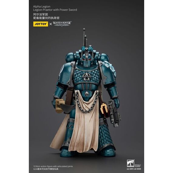 Warhammer The Horus Heresy Action Figure Alpha Legion Praetor with Power Sword 20 cm |  Techbox