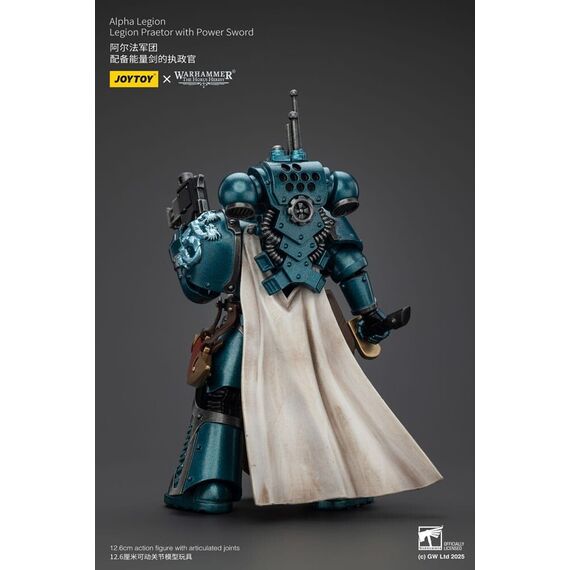 Warhammer The Horus Heresy Action Figure Alpha Legion Praetor with Power Sword 20 cm |  Techbox