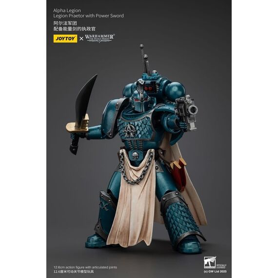 Warhammer The Horus Heresy Action Figure Alpha Legion Praetor with Power Sword 20 cm |  Techbox