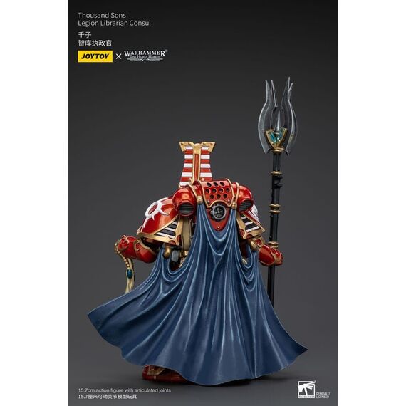 Warhammer The Horus Heresy Action Figure 1/18 Thousand Sons Legion Librarian Consut 16 cm |  Techbox