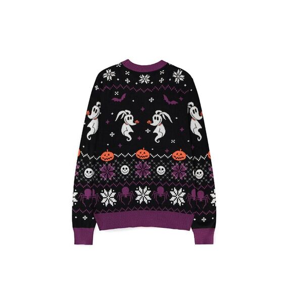 Nightmare Before Christmas Sweater Glow in the Dark (Christmas Jumper) Size L - Hoodies & Tshirts - Fashion - Techbox