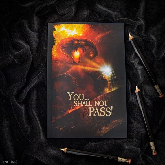 Lord of the Rings Notebook You... Shall not pass! - Merchandise Office Supplies - Various - Techbox