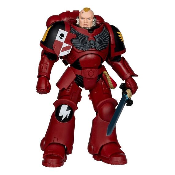 Warhammer 40,000 Action Figure Assault Intercessor Sergeant (Blood Angel) 18 cm - Figurines - Collectibles - Techbox