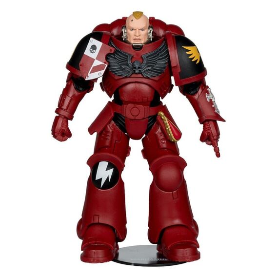 Warhammer 40,000 Action Figure Assault Intercessor Sergeant (Blood Angel) 18 cm - Figurines - Collectibles - Techbox