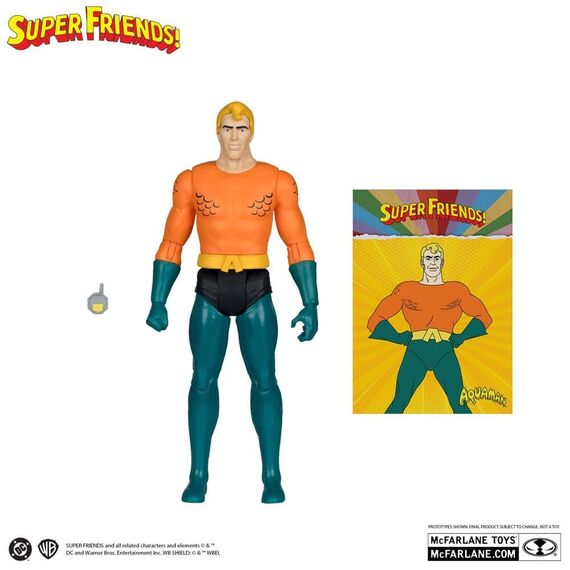 DC Retro Super Friends Action Figure Aquaman 15 cm - Figurines - Collectibles - Techbox
