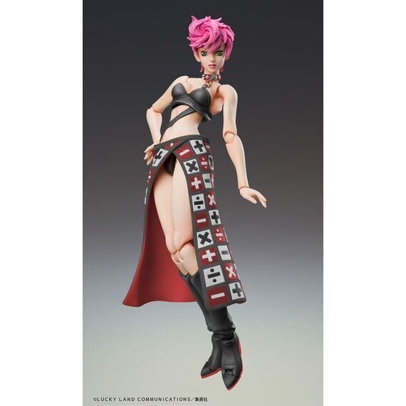 JoJo's Bizarre Adventure Part 5 Super Action Action Figure Chozokado Trish Una Black Ver. 15 cm |  Techbox