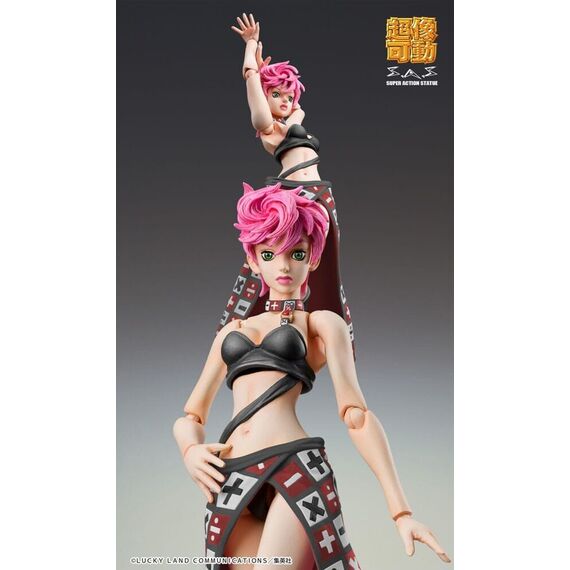 JoJo's Bizarre Adventure Part 5 Super Action Action Figure Chozokado Trish Una Black Ver. 15 cm |  Techbox