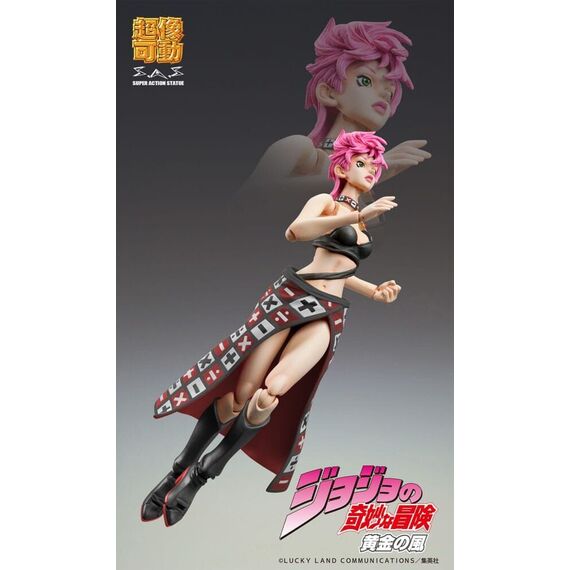 JoJo's Bizarre Adventure Part 5 Super Action Action Figure Chozokado Trish Una Black Ver. 15 cm |  Techbox