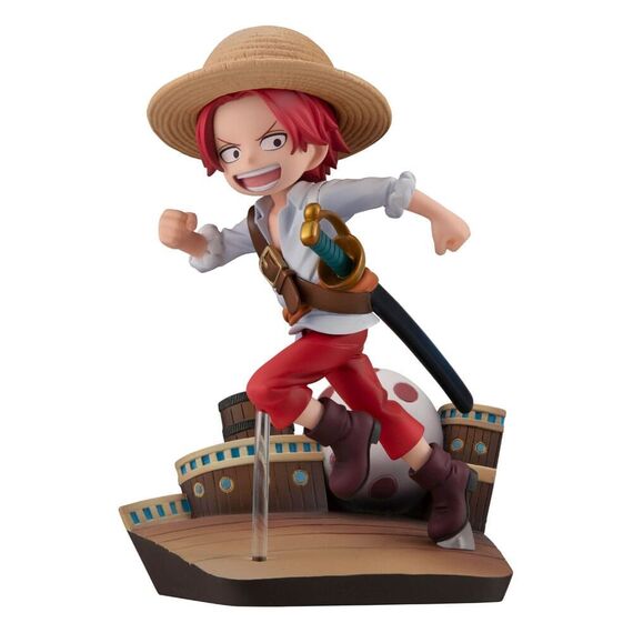 One Piece G.E.M. Series PVC Statue Shanks Run! Run! Run! 13 cm - Statues - Collectibles - Techbox