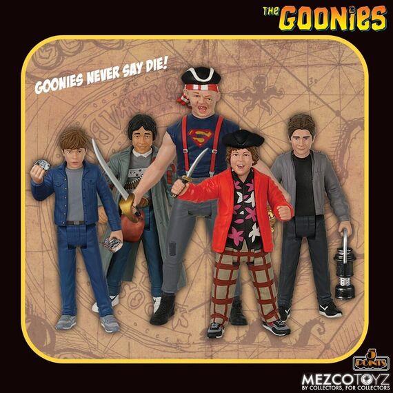 The Goonies 5 Points Action Figures 9 cm Assortment (20) |  Techbox