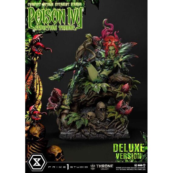DC Comics Throne Legacy Collection Statue 1/4 Batman Poison Ivy Seduction Throne Deluxe Bonus Version 55 cm |  Techbox