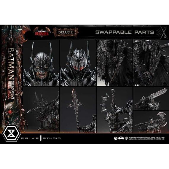 DC Comics Premium Masterline Series Statue 1/4 Batman (Comics) Batman: The Berserker Rage Mode Deluxe Version 93 cm |  Techbox
