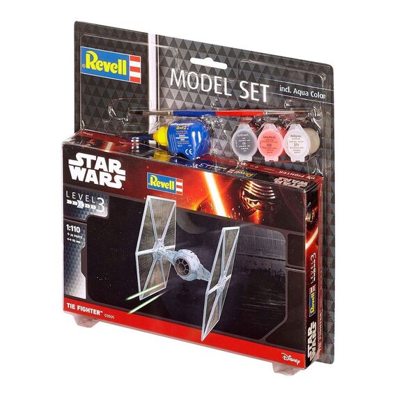 Star Wars Model Kit 1/110 Model Set TIE Fighter 9 cm