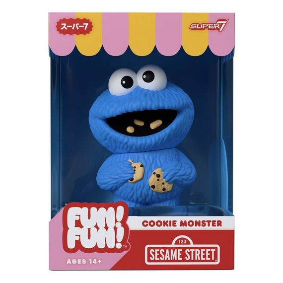 Sesame Street FUN! FUN! Vinyl Action Figure Wave 02 Cookie Monster 13 cm - Statues - Collectibles - Techbox