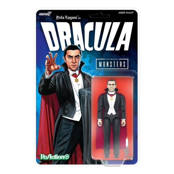 Universal Monsters ReAction+ Action Figure Wave 1 Dracula 10 cm |  Techbox