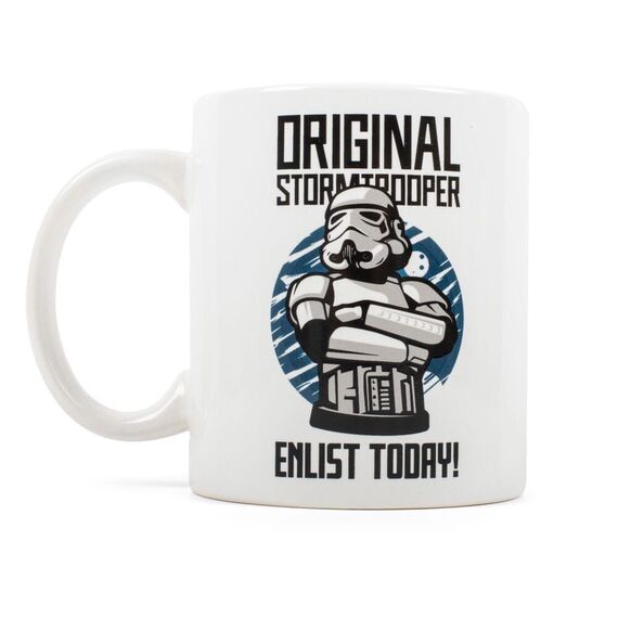 Original Stormtrooper Mug Enlist Today White - Mugs & Bottles - Gifts - Techbox